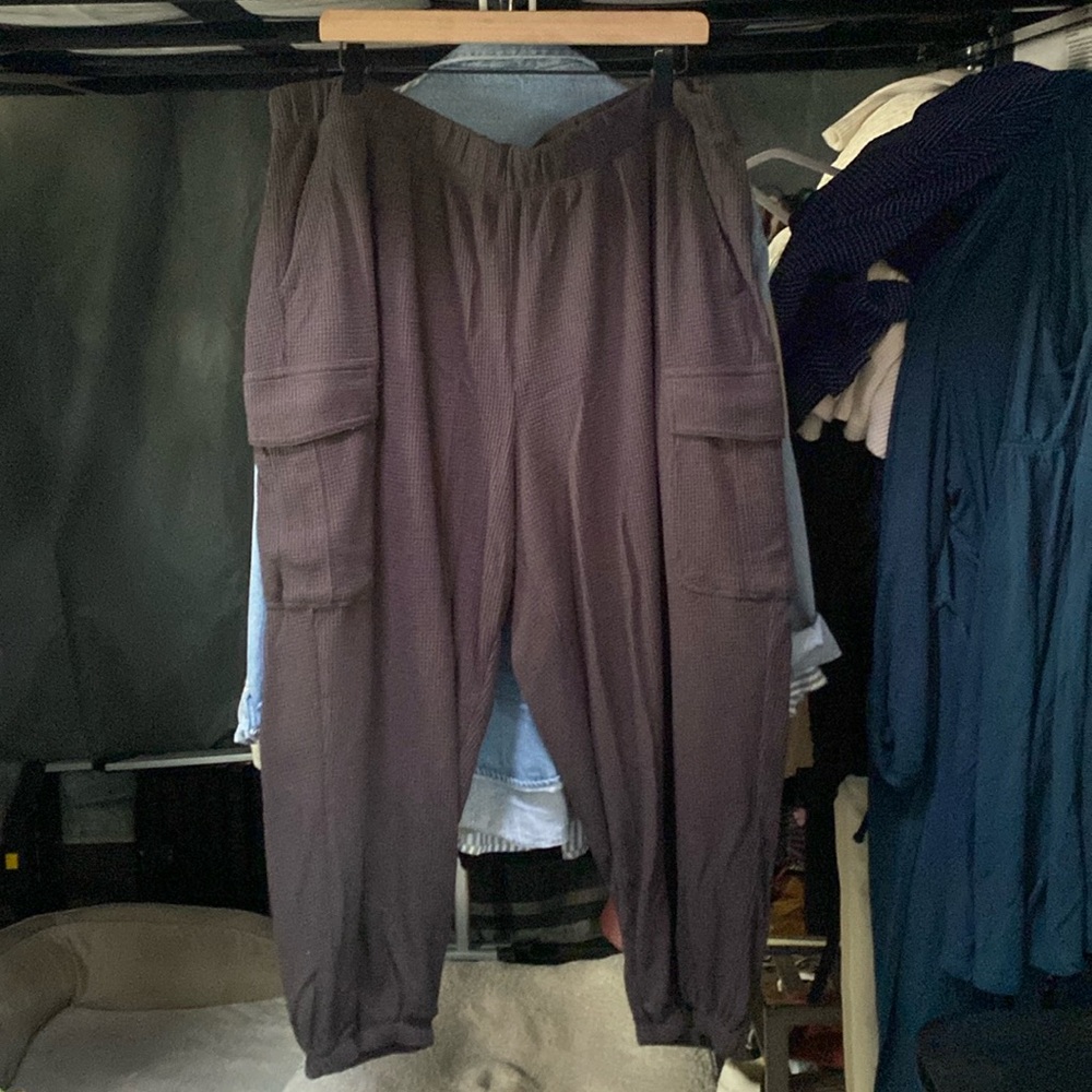 Aerie waffle knit joggers